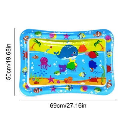 Thickened Sensory Water Mat for Cats - Cooling Play Mat for Summer Fun & Easy Cleaning - FureverPawPrint