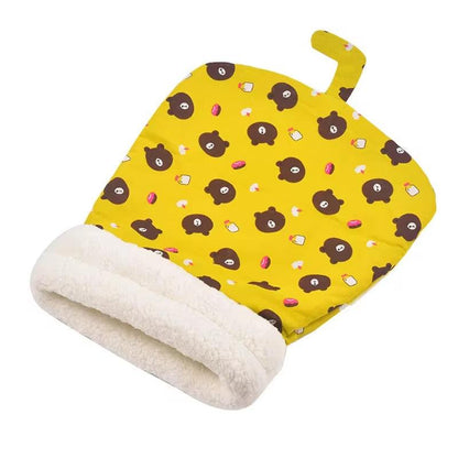 Cozy Cat Sleeping Bag – Soft, Fluffy, and Comfortable Nest for Kittens and Puppies - FureverPawPrint