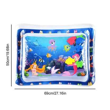 Thickened Sensory Water Mat for Cats - Cooling Play Mat for Summer Fun & Easy Cleaning - FureverPawPrint