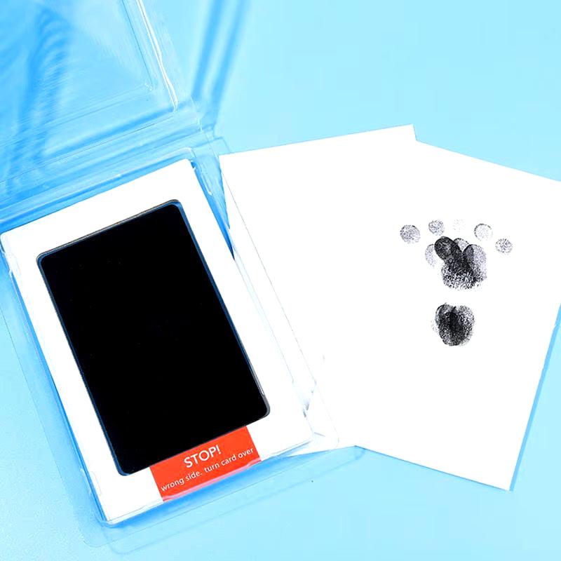 Ink Pad for Dog Paw Prints Dog Nose Print Kit DIY Keepsake Pawprint Maker Clean Touch Printing Kit Frame Accessories - FureverPawPrint