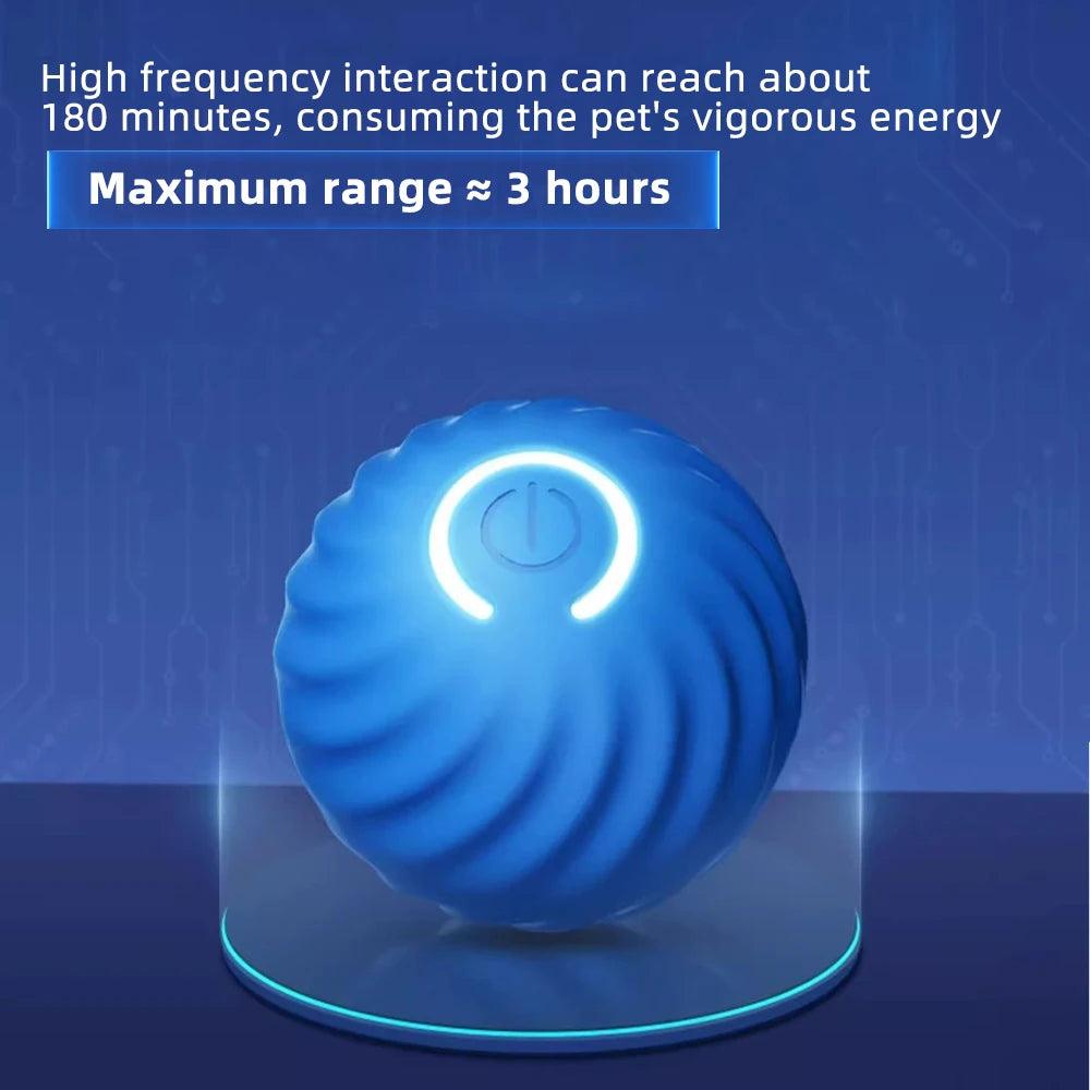 Interactive Smart Jumping Ball - Electric Gravity Sensor Toy for Cats and Dogs - FureverPawPrint