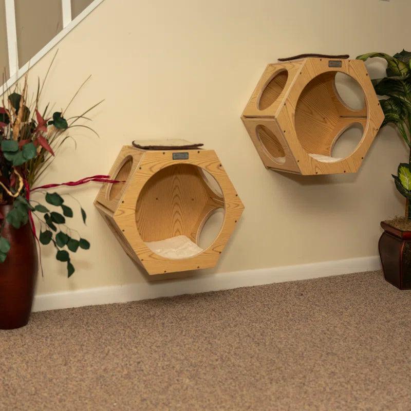 Wall Series: Natural Wood Wall Tree Additions - FureverPawPrint