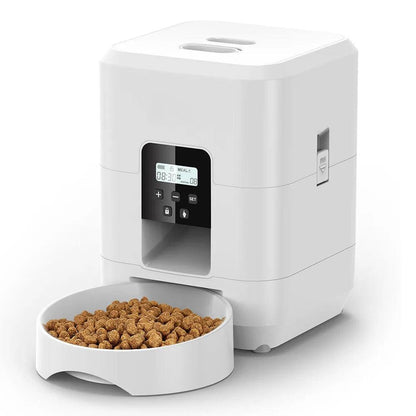 Smart 2L Cat & Dog Feeder with APP - Automatic Remote Feeding for Small Pets - FureverPawPrint